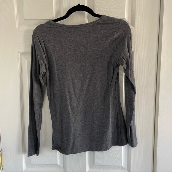 Dark Grey Longsleeve Tee - Picture 6 of 7